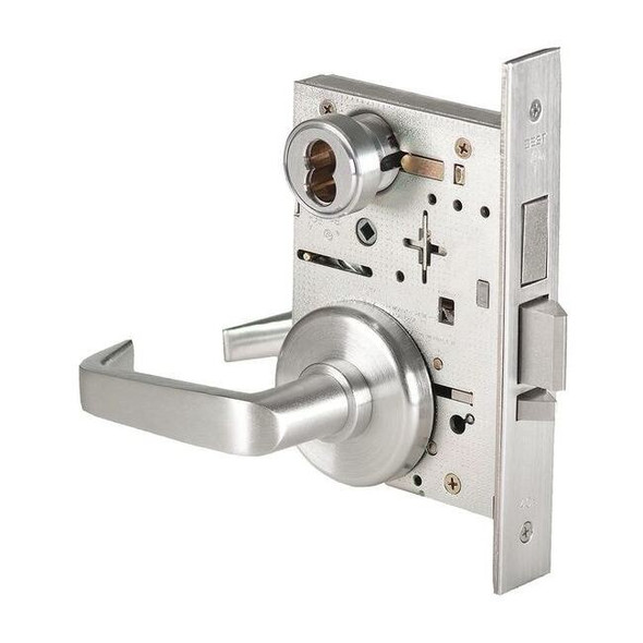 Best Mortise Cylinder, Entry Door, 1-3/16 " 45H7UNR15H626RH