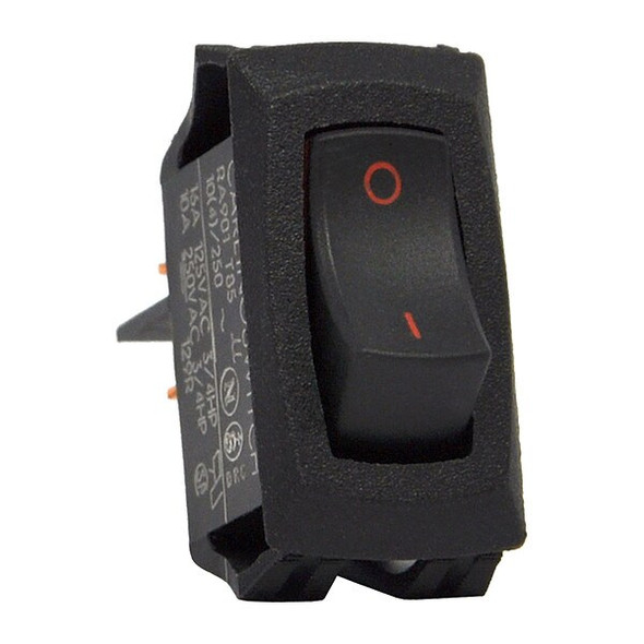 Carling Technologies RockerSwitch,NoLens/Lamp,Black,Off/On RA911VBB1VXG Carling Technologies RockerSwitch,NoLens/Lamp,Black,Off/On RA911VBB1VXG