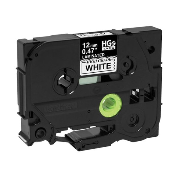 Brother Label,Black/White,.47" x 26.2 ft.,PK5 HGE2315PK