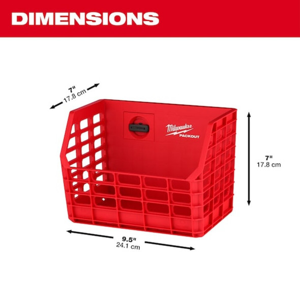 Milwaukee Tool PACKOUT Compact Wall Basket 48-22-8342