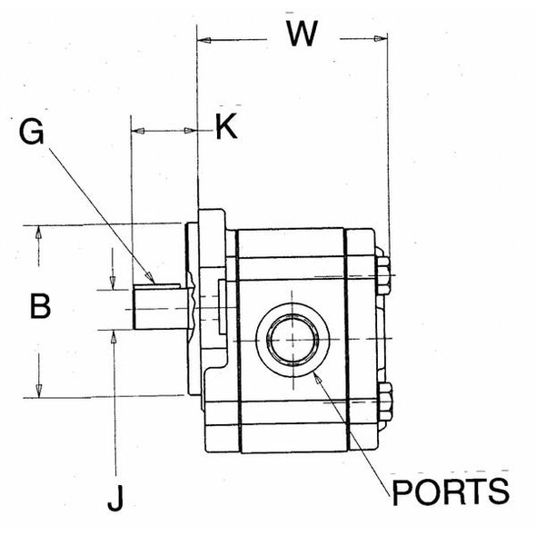 Concentric International Pump,Hydraulic Gear 1800292