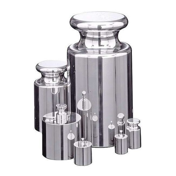 Rice Lake Weighing Systems Calibration Weight Kit,SS,5g,Screw Knob 82646CA