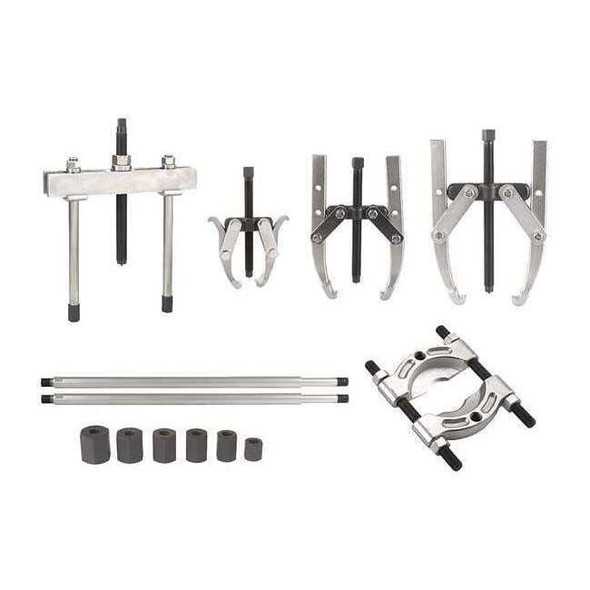 Otc Puller Set,13 Pieces,Manual,2 and 3 Jaws 1677