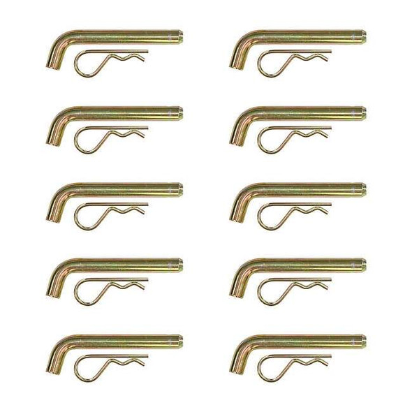 Buyers Products  Hitch Pin, 5/8 in Dia, 3-13/16 in L, Carbon Steel Lg HP6256WC10