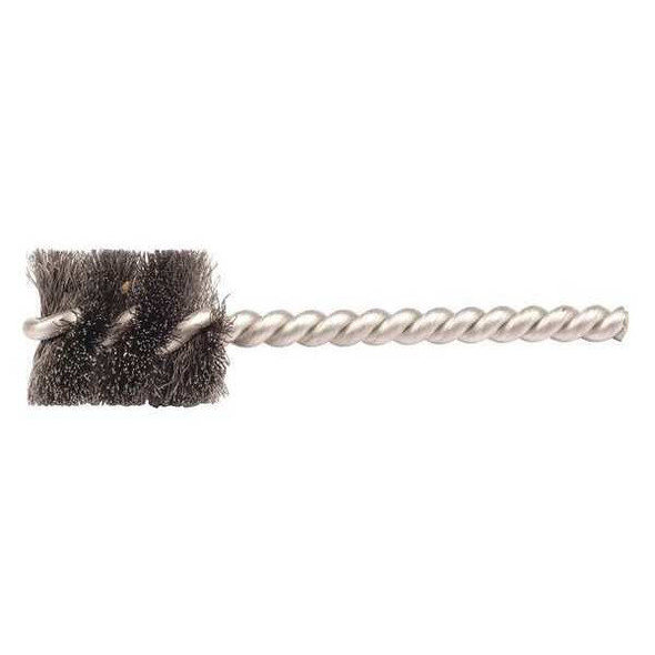 Weiler 7/8" Power Tube Brush .006" Steel Wire Fill 1" Brush Length 21077V