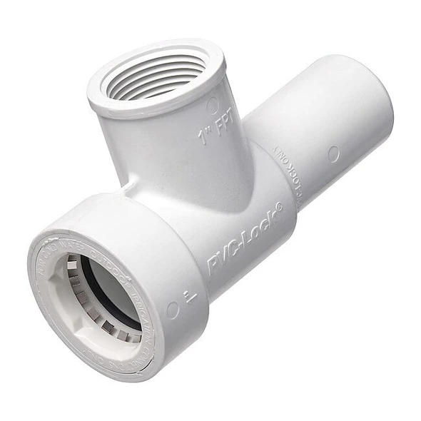 Hydrorain ManifoldTee, 150 psi, 3", PVC, 2.13" 08688