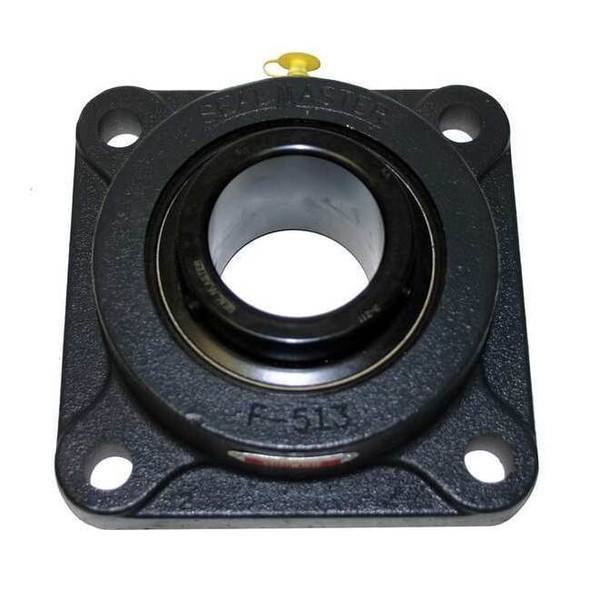 Sealmaster Flange Bearing, 4-Bolt, Ball, 2-3/16" Bore MSF-35