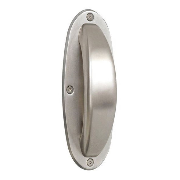 Kingsway Group Pull Handle,Silver,Aluminum,4 in L KG30