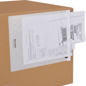 Global Industrial Packing List Envelopes 12""L x 9-1/2""W Clear 500/Pack