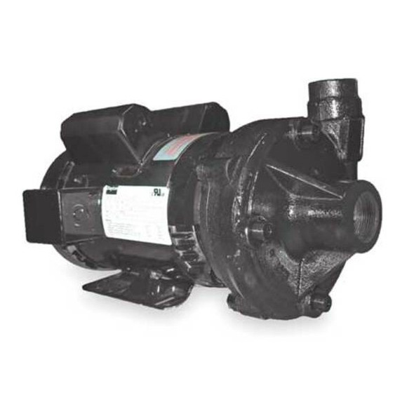 Dayton Cast Iron 2 HP Centrifugal Pump 115/230V 2ZXN6