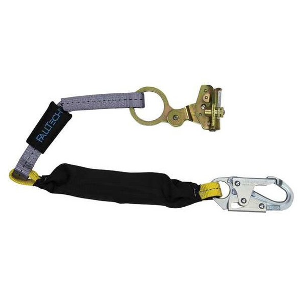 Falltech Rope Grab and Shock absorbing lanyard 8358LT Falltech Rope Grab and Shock absorbing lanyard 8358LT
