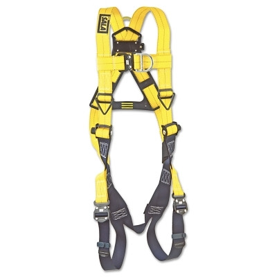 Delta Vest Style Climbing Harness with Back and Front D-Rings, Universal