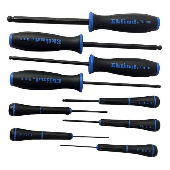 Eklind Screwdriver Set, Metric, 9 pcs 90609