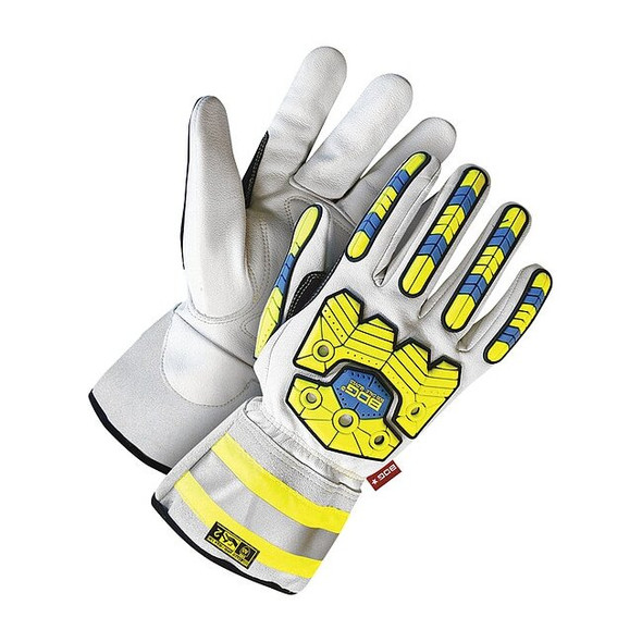 Bdg Cut-Resistant Leather Gloves, Cut Level A5 ,XS 1 PR 20-9-10698-XS