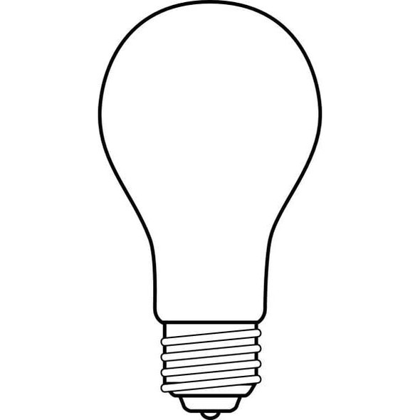 Ge Lighting GE LIGHTING 15W, A15 Incandescent Light Bulb,PK2 15A/W -120V