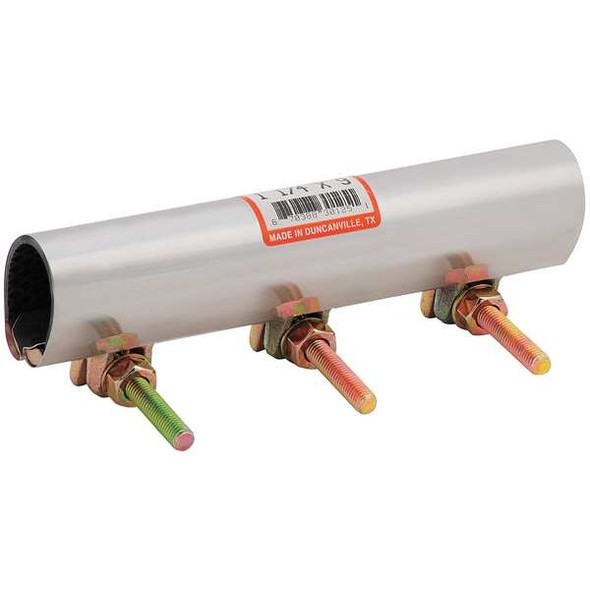 Manufacturer Varies Repair Clamp,Four Bolt,1 1/2In,304SS 330-0712