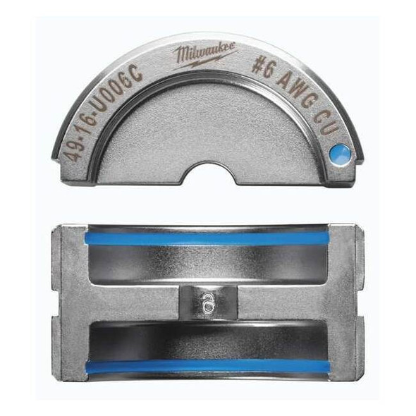 Milwaukee Tool No. 6 Copper U Style Die 49-16-U006C