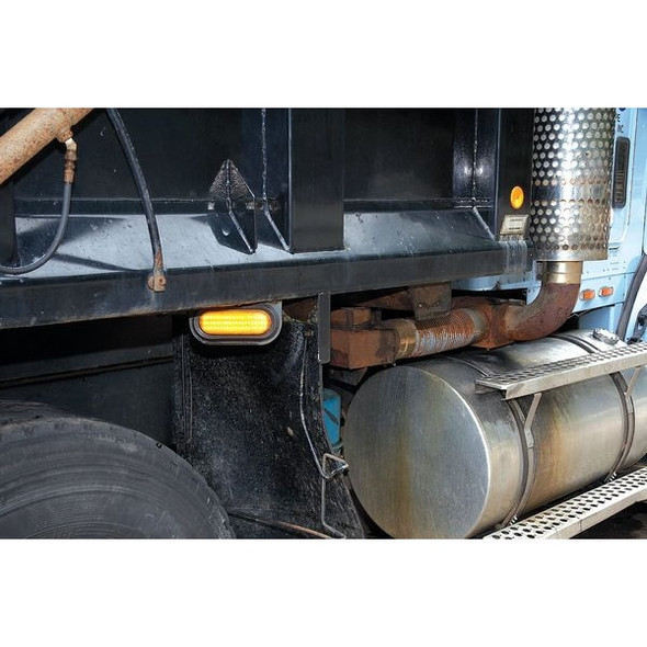 Maxxima Park/Turn Light, LED, Amber, Grommet, Oval AX60YCG-KIT