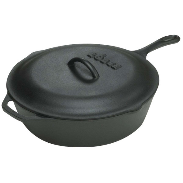 Lodge 10-1/4 In. 3 Qt. Cast Iron Chicken Fryer L8CF3