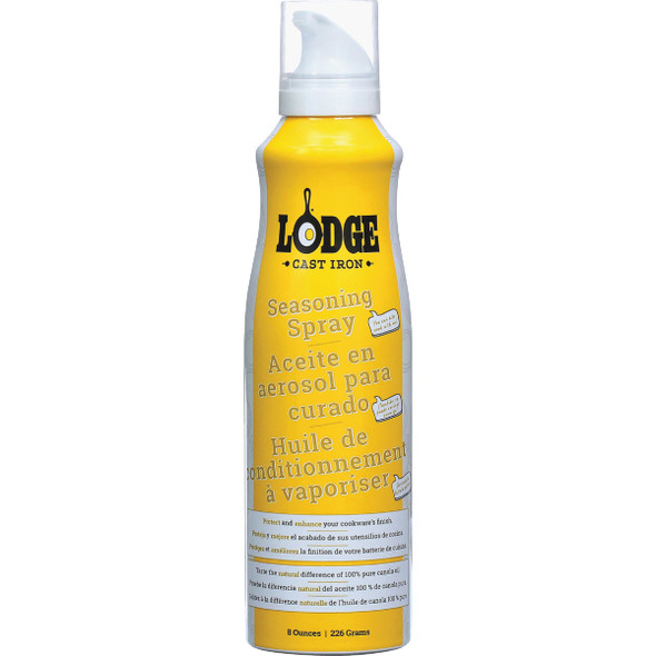 Lodge 8 Oz. Cast Iron Seasoning Cooking Spray A-SPRAY