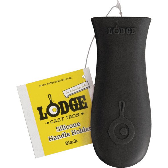 Lodge 5-5/8 In. L. x 2 In. W. Black Silicone Handle Holder Lodge 5-5/8 In. L. x 2 In. W. Black Silicone Handle Holder