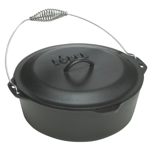 Lodge 5 Qt. Dutch Oven With Spiral Handle L8D03