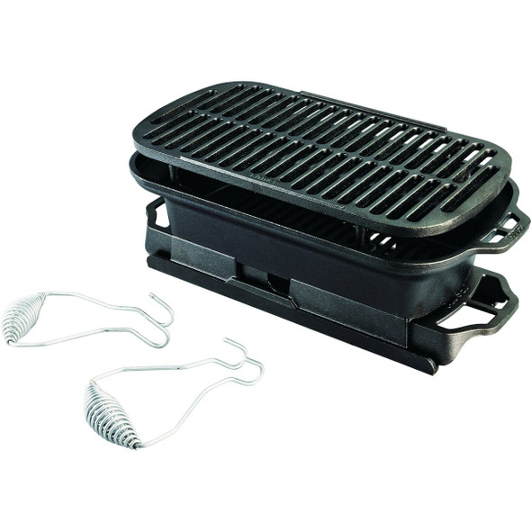 Lodge Sportsman's Cast Iron Pro Grill LSPROG