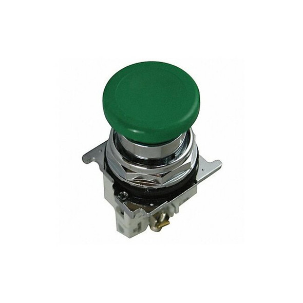 Eaton Cutler-Hammer Non-Illuminated Push Button,30mm,Green 10250T26G