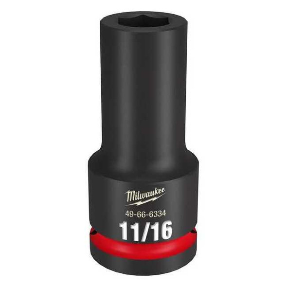 11/16 in. SHOCKWAVE Impact Duty 3/4 in. Drive Deep Well 6 Point Impact Socket
