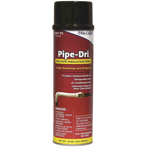 Nu-Calgon Pipe Insulator,Aerosol, 14 oz, Spray Can 4297-76 Nu-Calgon Pipe Insulator,Aerosol, 14 oz, Spray Can 4297-76