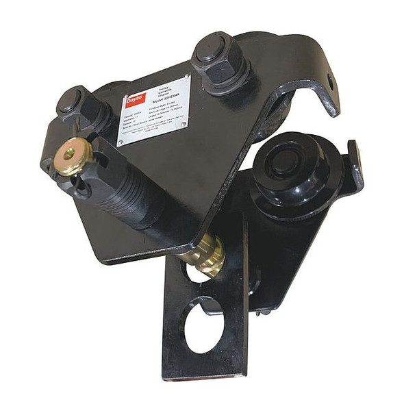 Dayton Push Trolley,2000 lb. Load Capacity 55HE64