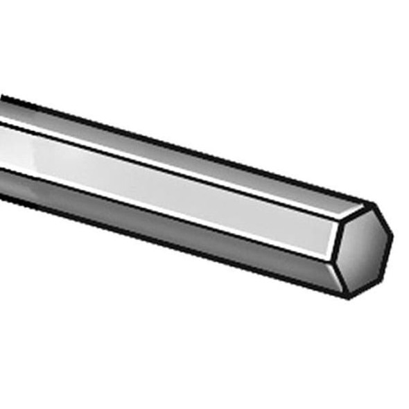 Manufacturer Varies Carbon Steel Hex Bar,36 in L,3/4 in W 4YNG4