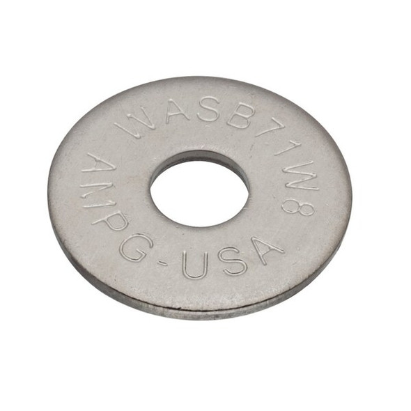 Flat Washer, For Screw Size 7/16" ,18-8 Stainless Steel Plain Finish, 5 PK