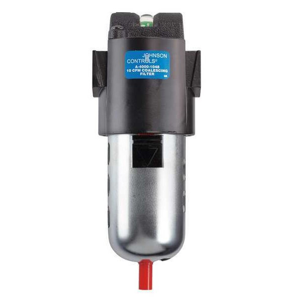 Johnson Controls Pneumatic Oil Filter,3/8 In. NPT,17 cfm A-4000-1048