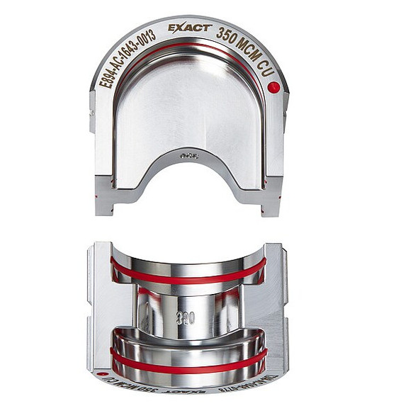 Milwaukee Tool Crimping Die,U Style,12 tons,350 kcmil 49-12-U350C Milwaukee Tool Crimping Die,U Style,12 tons,350 kcmil 49-12-U350C