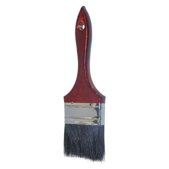 3" Flat Sash Soft, Nylon Bristle, Paint Brush, Wood Handle