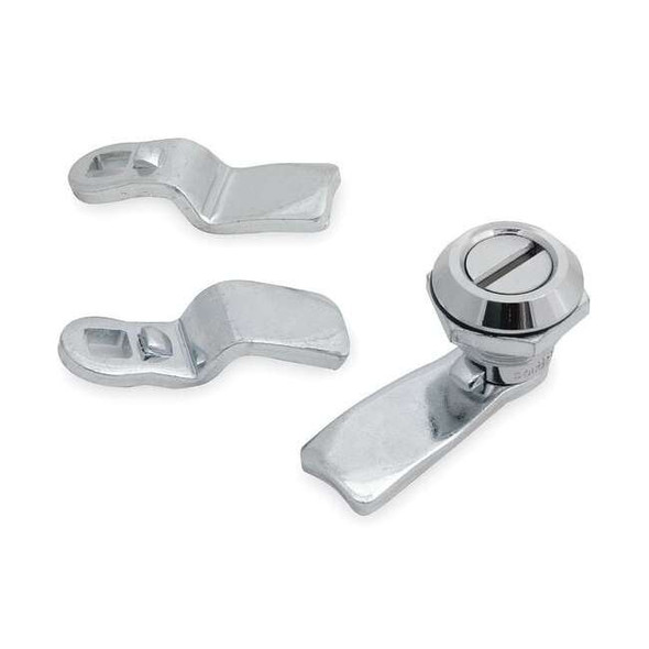 Manufacturer Varies Cam Latch,Nonlocking,Chrome,Slotted Head 1XPF5