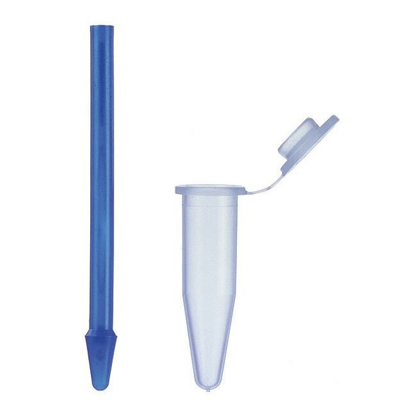 Kimble Chase Pellet Pestile w/Microtube,1.5mL,PK100 749520-0000