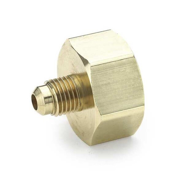 Parker Flare Fittings,Brass,1-3/8" 1F-8-12 Parker Flare Fittings,Brass,1-3/8" 1F-8-12