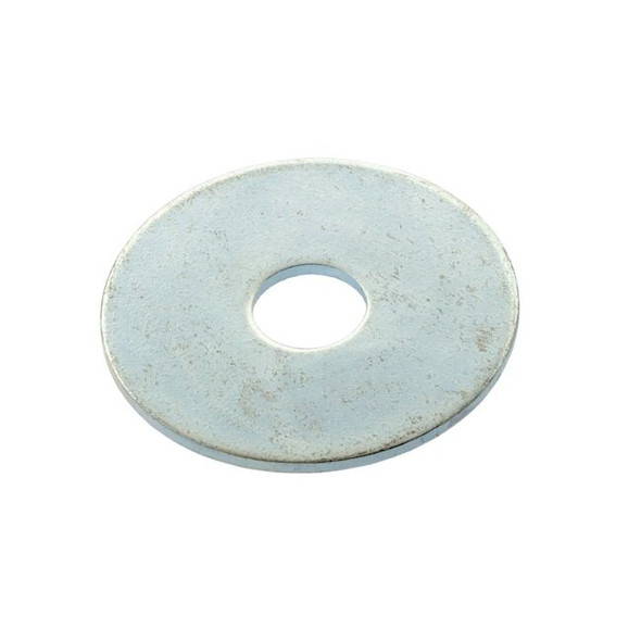 Fender Washer, For Screw Size 3/8 in ,Steel Zinc-Plated Finish, 100 PK