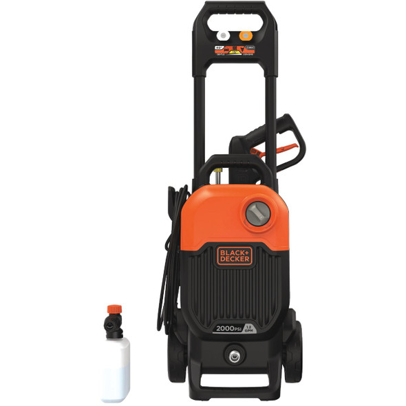 Black + Decker 2000 psi 1.2 GPM Cold Water Electric Pressure Washer BEPW2000