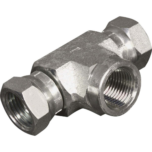 Apache 1/2 In. Female Pipe x 1/2 In. Female Pipe Swivel Hydraulic Hose Adapter