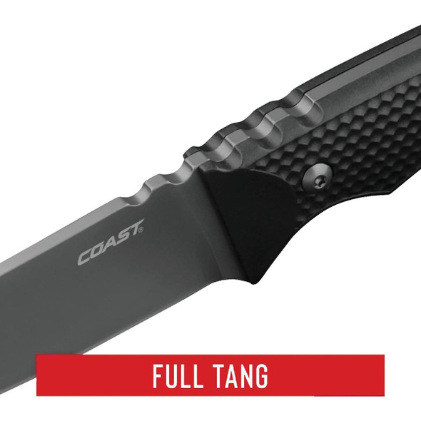 Coast F402 4 In. Stainless Steel Fixed Blade Knife Coast F402 4 In. Stainless Steel Fixed Blade Knife