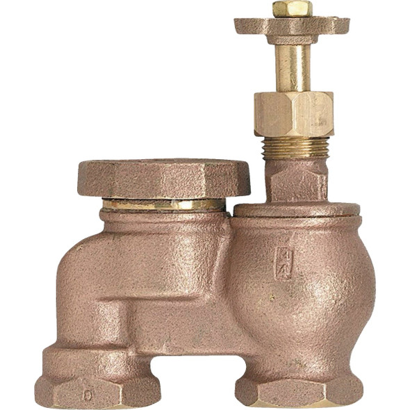 Orbit 3/4 In. FNPT Brass Manual Anti-Siphon Sprinkler Valve 51016