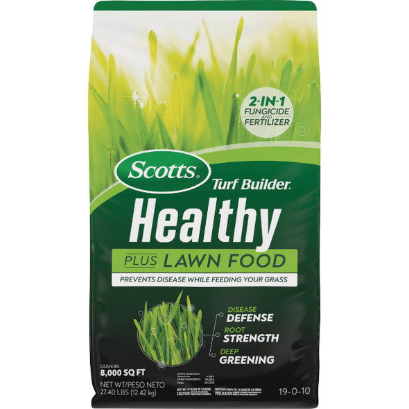 Scotts Turf Builder Healthy Plus 27.4 Lb. 8000 Sq. Ft. Lawn Food 26032