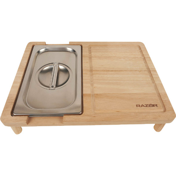 Mr. Bar-B-Q Razor 11.81 In. W. x 15.75 In. L. Wood Cutting Board Pack of 2