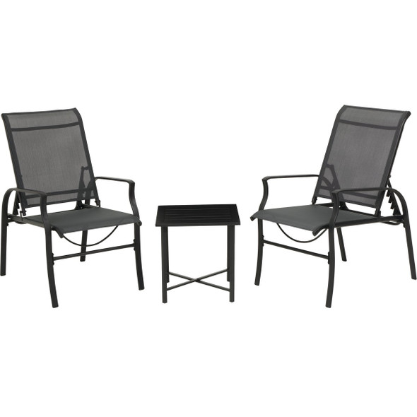 Outdoor Expressions Windsor 3-Piece Sling Chat Set 842396