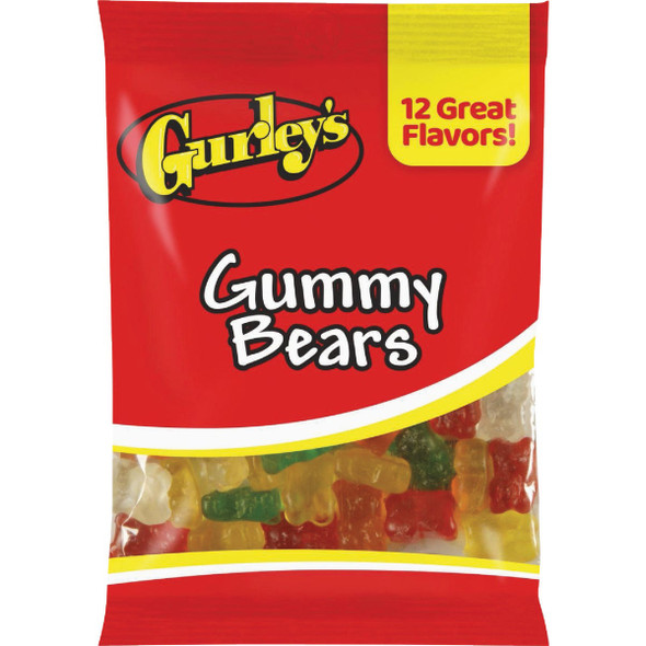 Gurley's 4.5 Oz. Gummy Bears 743780 Pack of 12