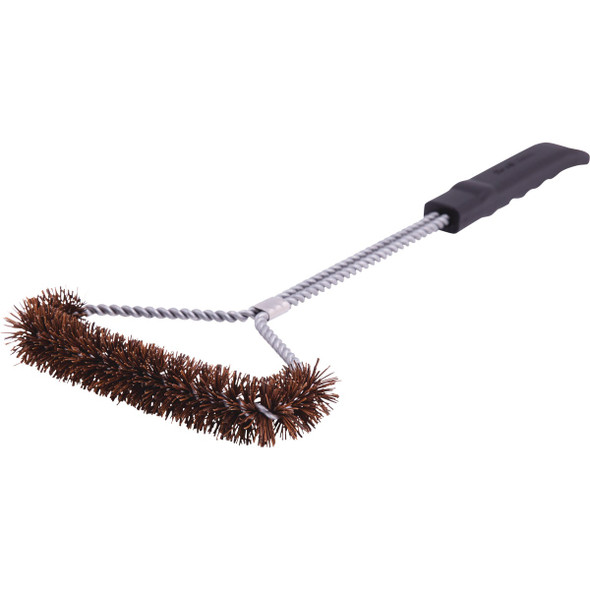 Broil King 18 In. Palmyra Bristles Metal Handle Grill Cleaning Brush 65648