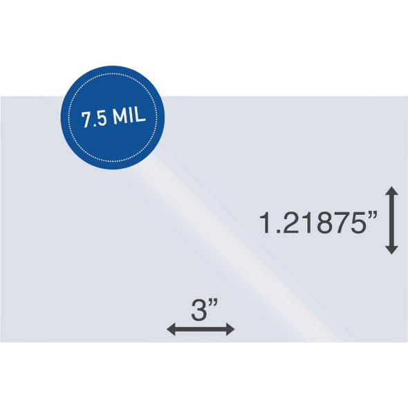Centurion 3 In. x 1.21875 In. Label Holder (1000-Pack) 1192008